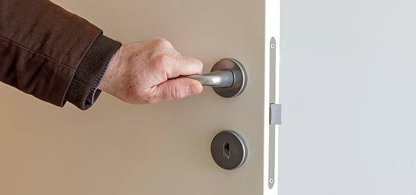 Restroom Locks Privacy Bolt Installation in Gustine, California